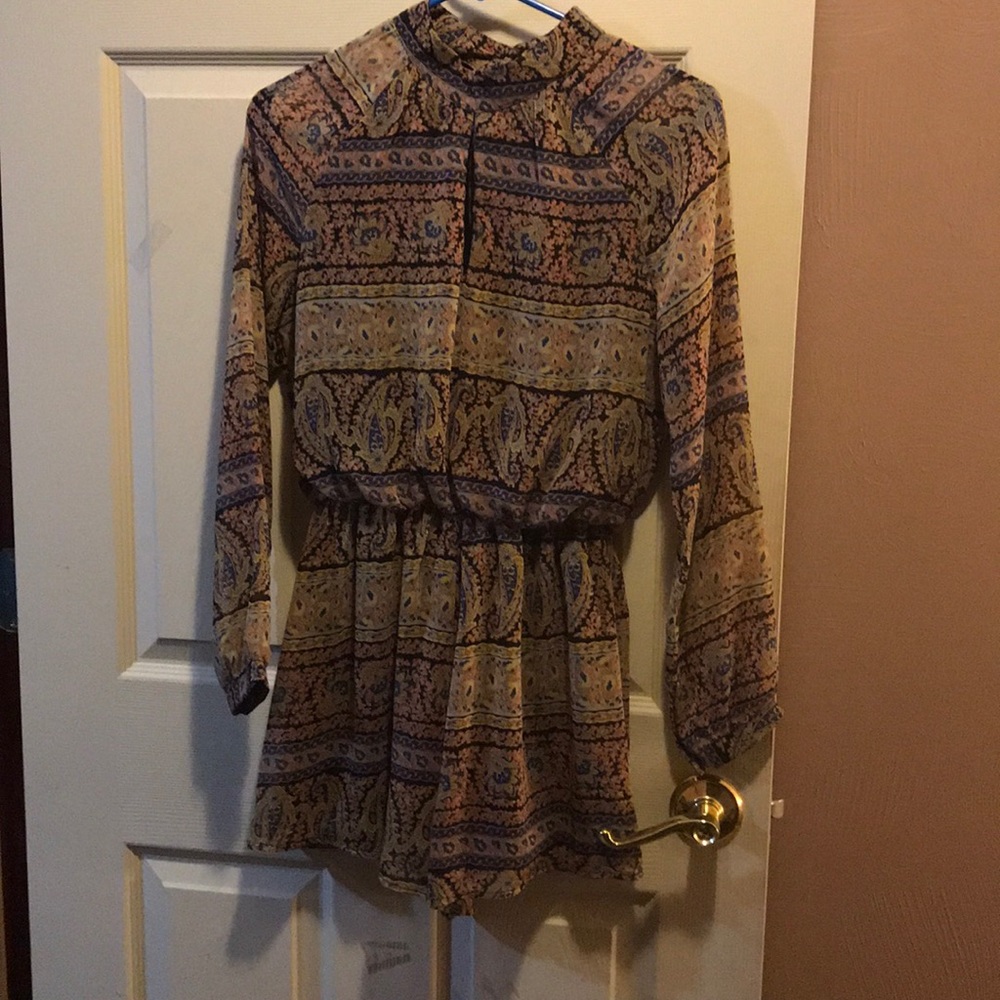 Forever 21 Long Sleeve Romper